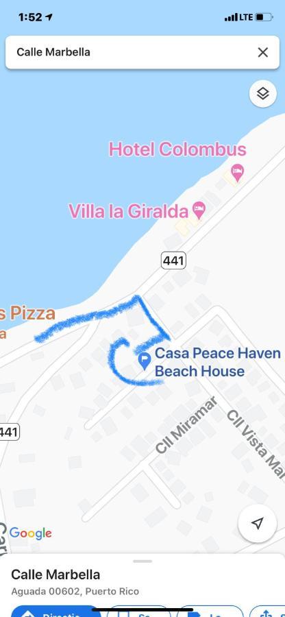 Casa Peace Haven Beach House Аґуада Екстер'єр фото